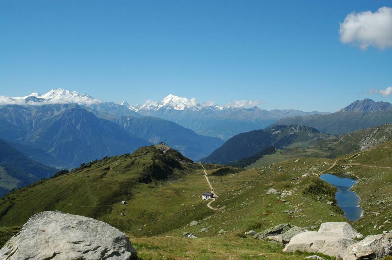 Mischabelblick Appartement Fiesch Buitenkant foto