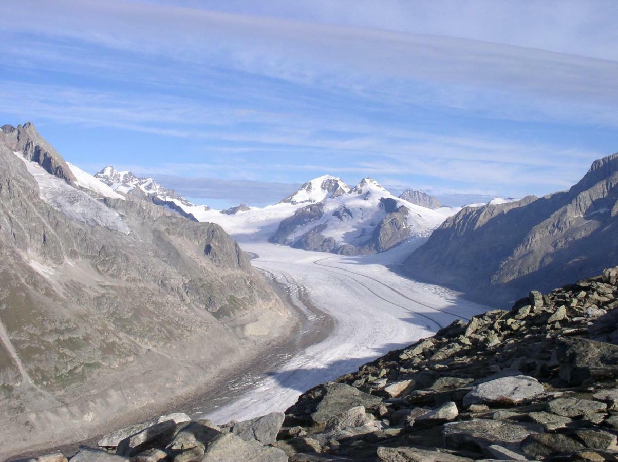 Mischabelblick Appartement Fiesch Buitenkant foto