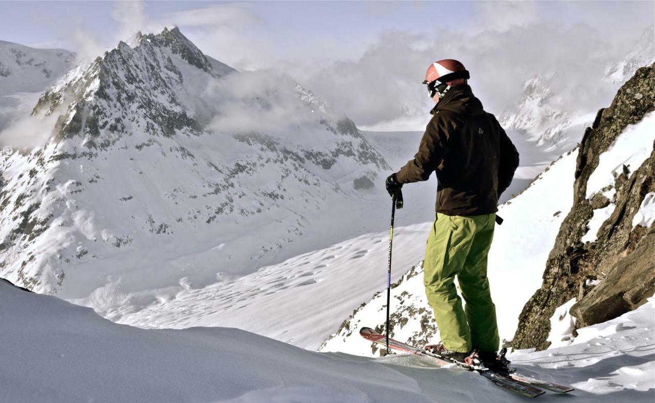 Mischabelblick Appartement Fiesch Buitenkant foto